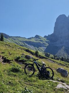 Photo de Cristian Mario Rota le long du parcours