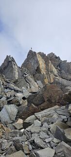 Foto von Werner entlang der Tour