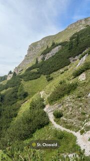 Foto de Andreas Kogler a lo largo del recorrido
