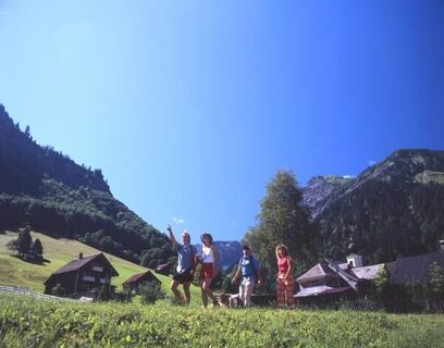 Auf Erkundung in Weisstannen