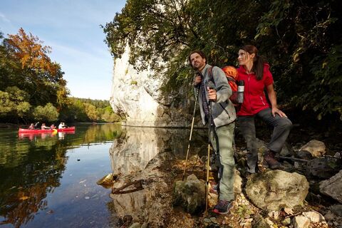 Klosterfelsenweg, Donaufelsenläufe
