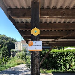 Start Lehrpfad Wasserkraft in Krummenau