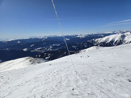 Foto von Josef Damej entlang der Tour