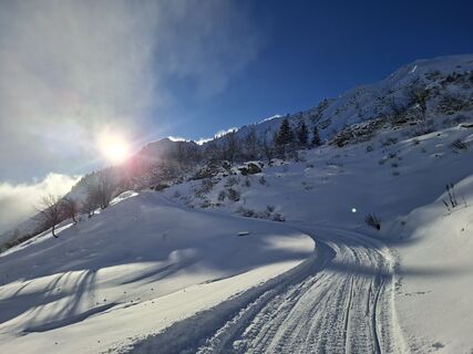 Foto von Karl-Heinz Martin entlang der Tour