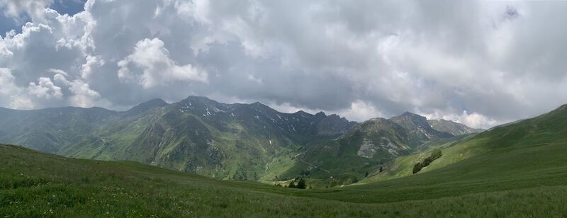 Foto von Toni Lerda entlang der Tour