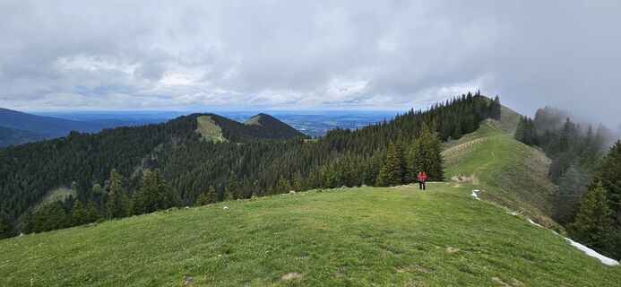 Foto von Bert entlang der Tour