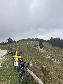 Photo de Heinz Sperl le long du parcours