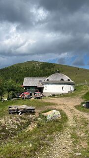Photo de Julia Fruhmann le long du parcours