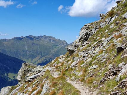 Foto von Marie-Louise Kohn entlang der Tour