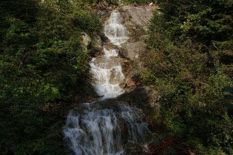 Wasserfall am Wanderweg