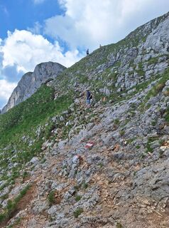 Foto von Katharina entlang der Tour