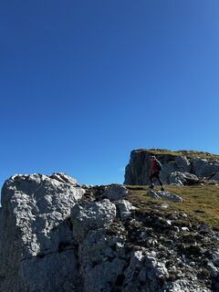 Fotografie z Isabel Pammesberger na trase