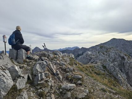 Foto von Andi entlang der Tour