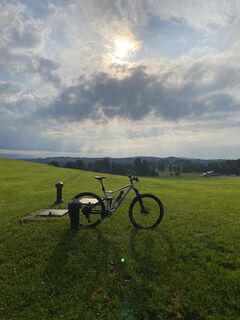 Foto von Sven Krieblin entlang der Tour