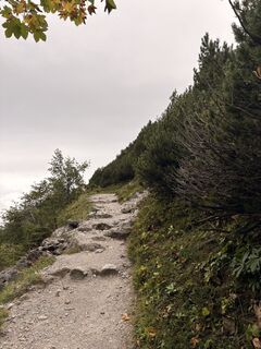 Foto von Marion Egger entlang der Tour