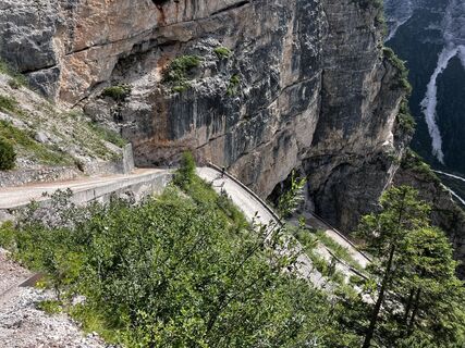 Photo de Stefano “Iddo” le long du parcours