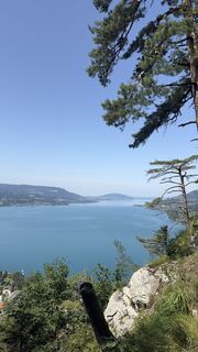 Photo de Viktoria le long du parcours