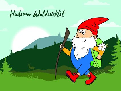 Hademar Waldwichtel wandert in Oberharmersbach