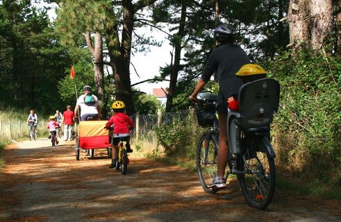 Quend_Familienfahrrad