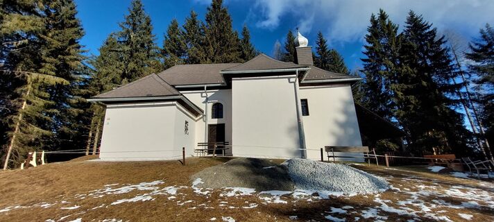 Zdjęcie z Andreas Fussi wzdłuż trasy