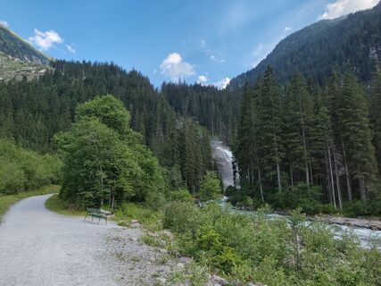 Foto de Moritz Schneider a lo largo del recorrido