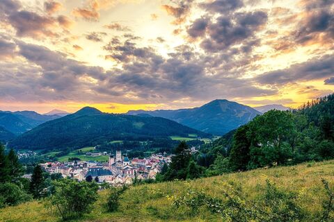 Ausblick von der Stehralm