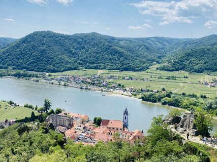 Foto von Friedrich Schlager entlang der Tour