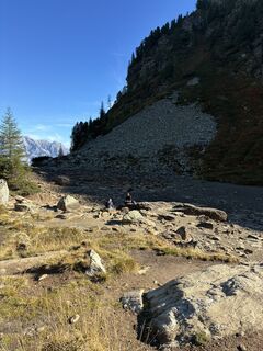 Photo de Marc Kostner le long du parcours