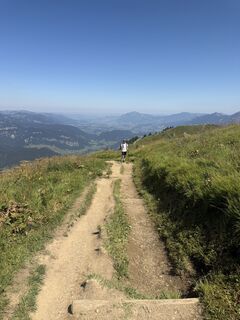 Foto von Bodo entlang der Tour