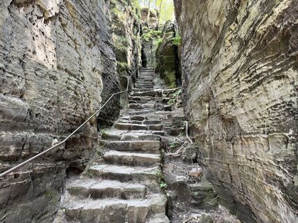 Foto von Norbert Herbig entlang der Tour