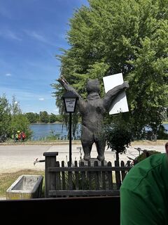 Foto de Andrea Opitz-Jandrisits a lo largo del recorrido