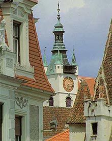 Die Altstadt von Krems. 