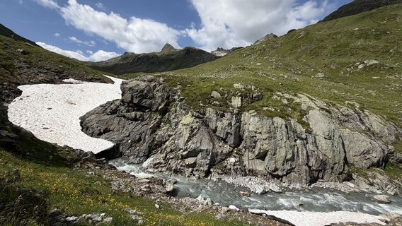 Photo de David Marek le long du parcours