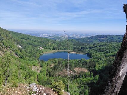 Photo de Günter le long du parcours