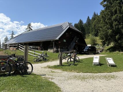 Foto von Heinz Sperl entlang der Tour