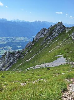 Foto von Dagmar Hofer entlang der Tour
