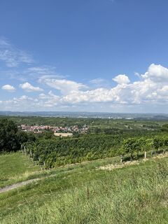 Foto von Diana Müller entlang der Tour