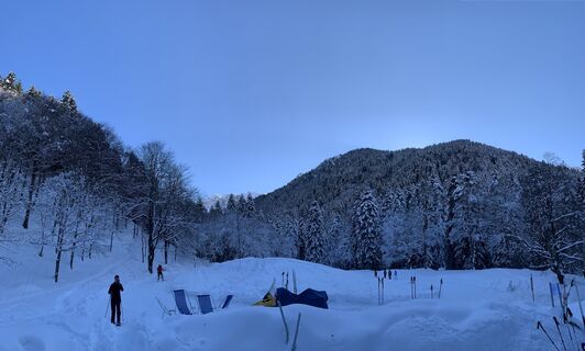 Foto von Toni Lerda entlang der Tour