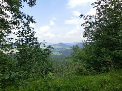 Blick zur Burg Hohenzollern