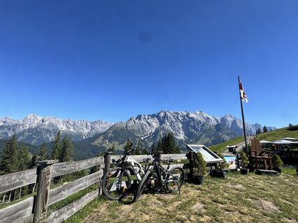 Foto von Claudia Postl entlang der Tour