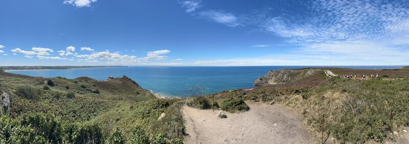 Foto de Lars Uffmann a lo largo del recorrido