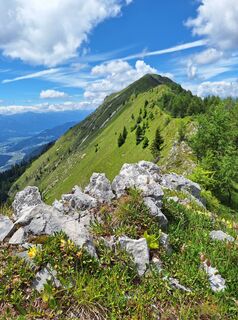 Foto van Dagmar Hofer langs de tour