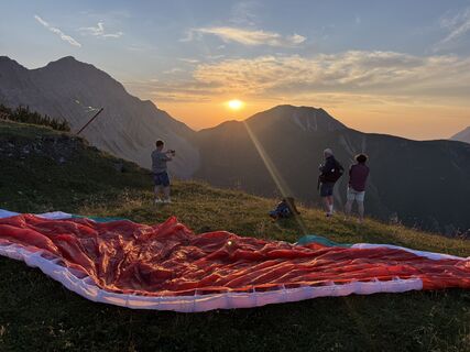Photo de Lieven Hermans le long du parcours