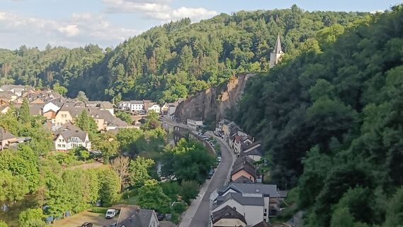Photo de Eric Mens le long du parcours