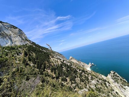Photo de Mirco moretti le long du parcours