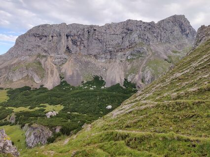 Schaufelwand präsentiert sich