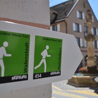 Mitten durchs Städtli  Walenstadt