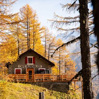 Restaurant Alpenblick im Herbst