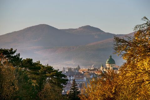 Blick auf Berndorf