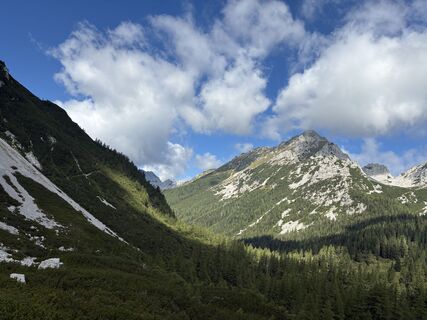 Foto von Renate entlang der Tour